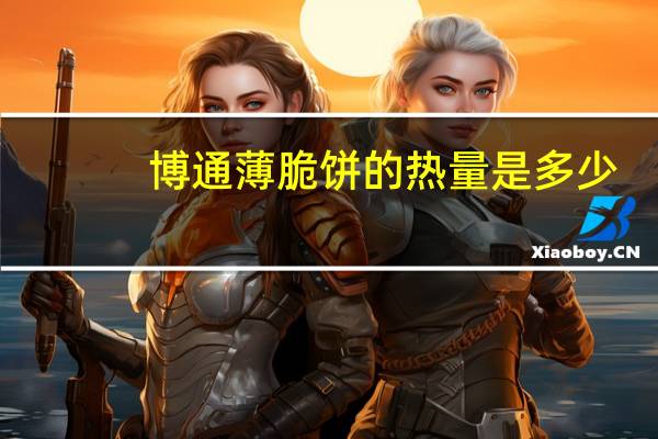 博通 薄脆饼的热量是多少