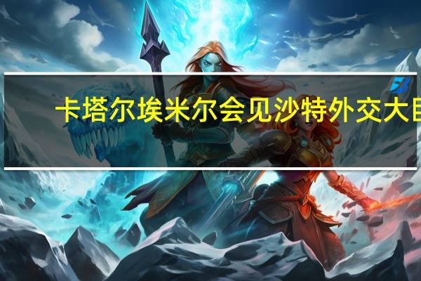 卡塔尔埃米尔会见沙特外交大臣