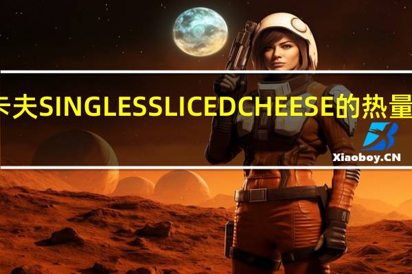 卡夫 SINGLESSLICEDCHEESE的热量是多少