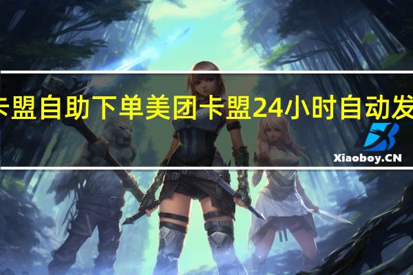 卡盟自助下单 美团卡盟24小时自动发卡平台(卡盟平台官网自助)