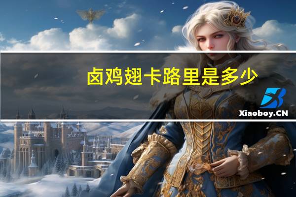 卤鸡翅卡路里是多少