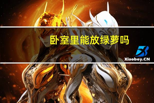 卧室里能放绿萝吗
