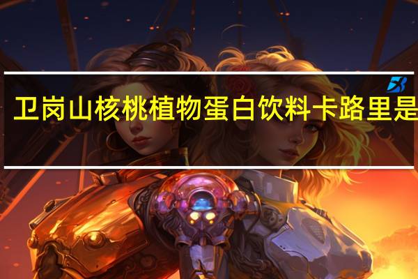 卫岗 山核桃植物蛋白饮料卡路里是多少