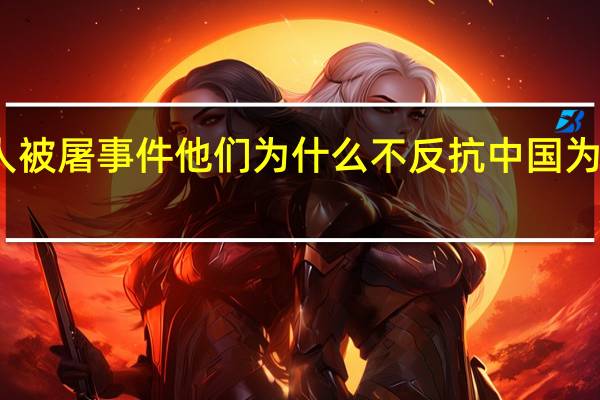 印尼华人被屠事件他们为什么不反抗 中国为什么不打印尼