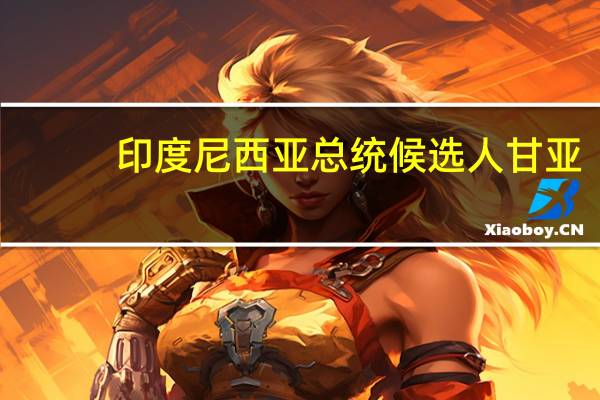 印度尼西亚总统候选人甘亚：将发展硅矿开采半导体晶圆产业