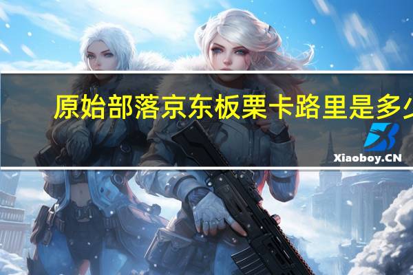 原始部落 京东板栗卡路里是多少