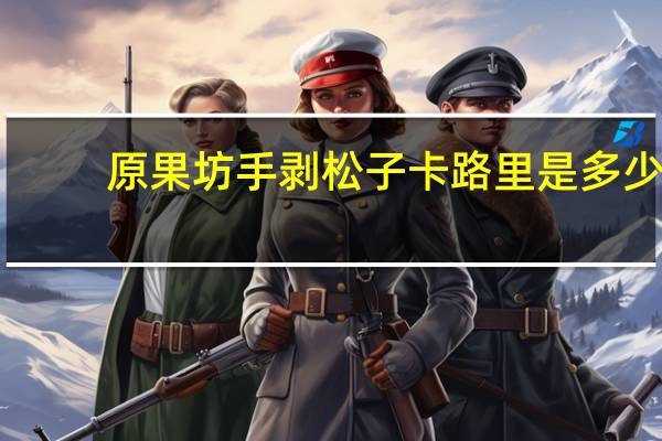 原果坊 手剥松子卡路里是多少
