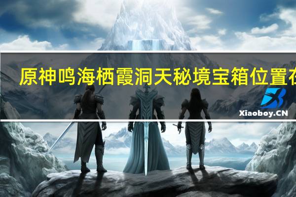 原神鸣海栖霞洞天秘境宝箱位置在哪-鸣海栖霞洞天秘境宝箱位置大全
