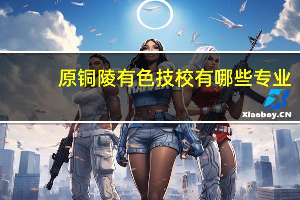 原铜陵有色技校有哪些专业