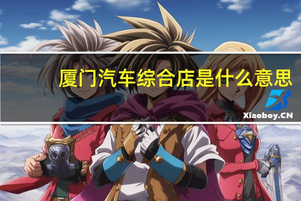 厦门汽车综合店是什么意思