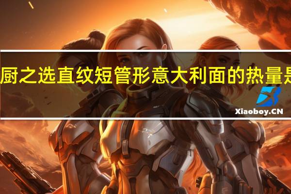 厨之选 直纹短管形意大利面的热量是多少
