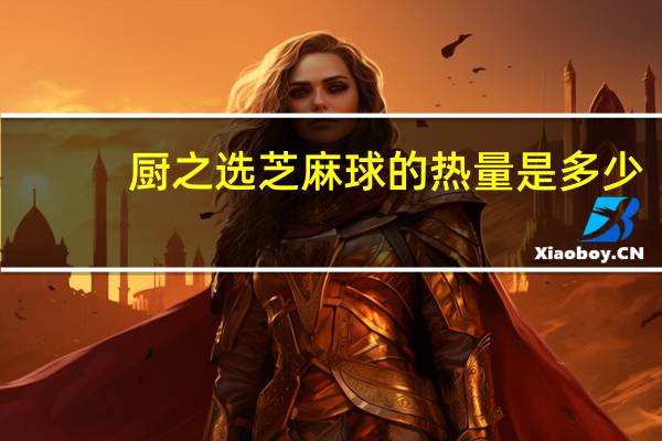 厨之选 芝麻球的热量是多少