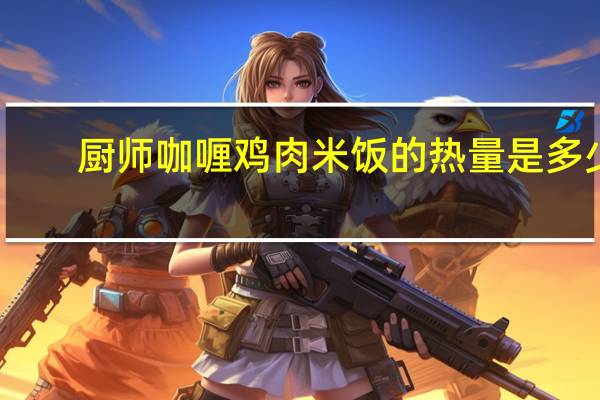 厨师 咖喱鸡肉米饭的热量是多少