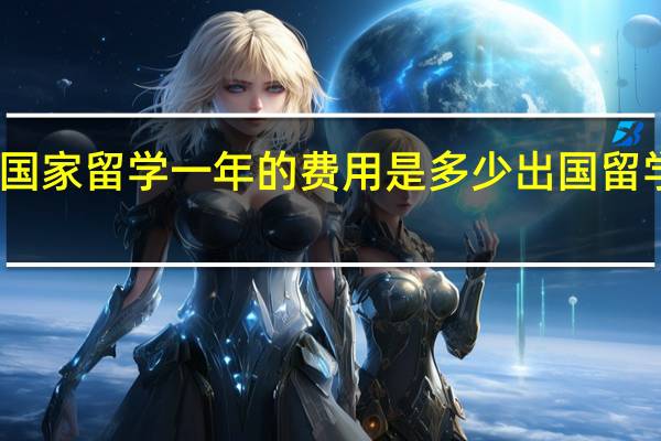 去各个国家留学一年的费用是多少 出国留学费用一览表