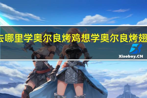 去哪里学奥尔良烤鸡想学奥尔良烤翅去哪里