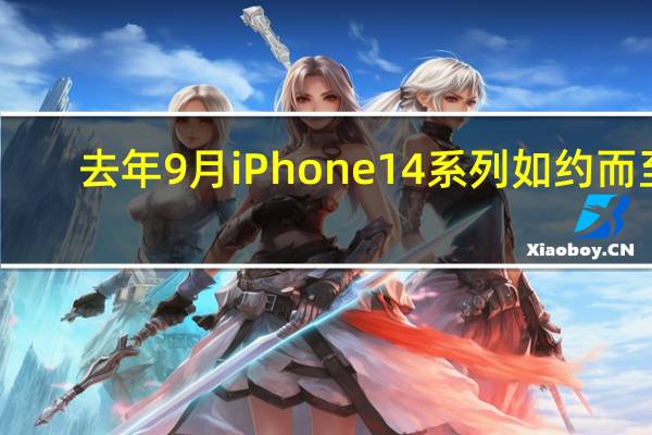 去年9月iPhone14系列如约而至
