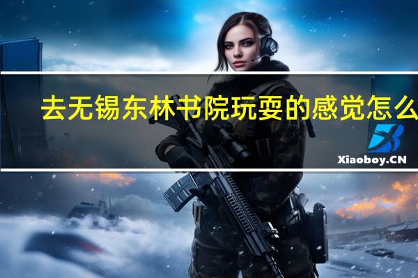 去无锡东林书院玩耍的感觉怎么样