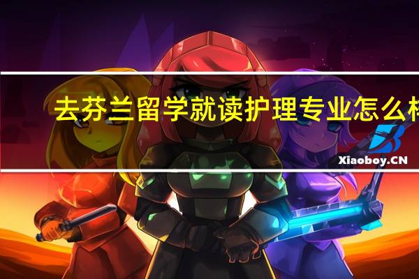 去芬兰留学就读护理专业怎么样