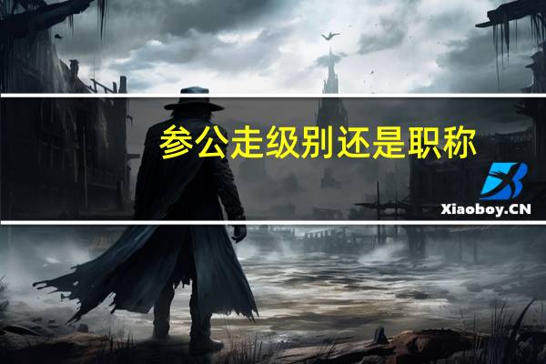 参公走级别还是职称
