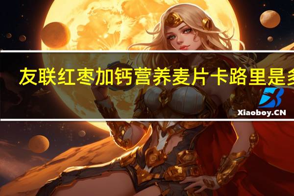 友联 红枣加钙营养麦片卡路里是多少