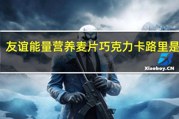 友谊 能量营养麦片巧克力卡路里是多少