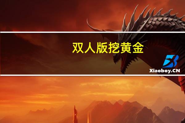 双人版挖黄金（双人挖金矿简介）