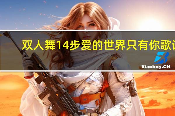 双人舞14步爱的世界只有你歌词（双人舞歌词）