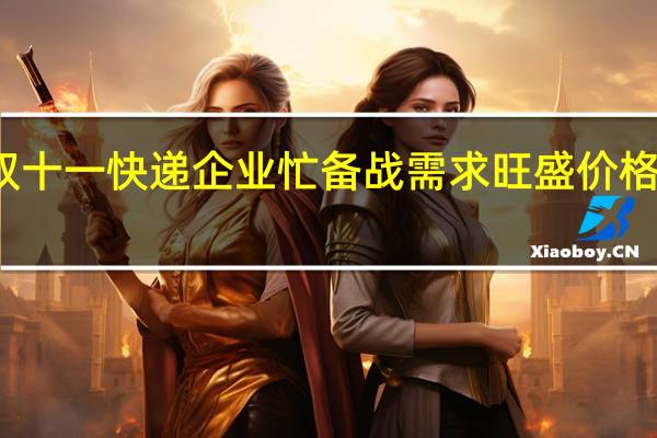 双十一快递企业忙备战 需求旺盛价格战激烈