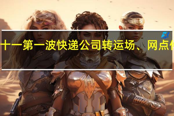 双十一第一波 快递公司转运场、网点件量大增