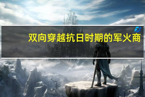双向穿越抗日时期的军火商（双向穿越去抗日）