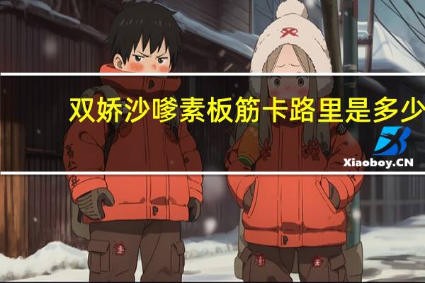 双娇 沙嗲素板筋卡路里是多少