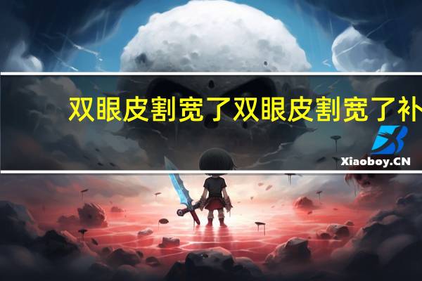 双眼皮割宽了 双眼皮割宽了补救方法