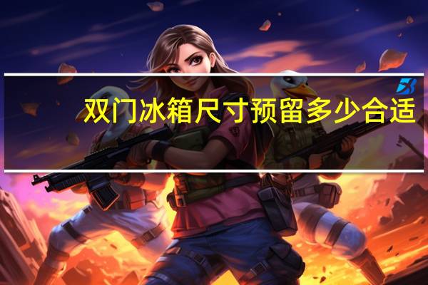 双门冰箱尺寸预留多少合适(双门冰箱尺寸)