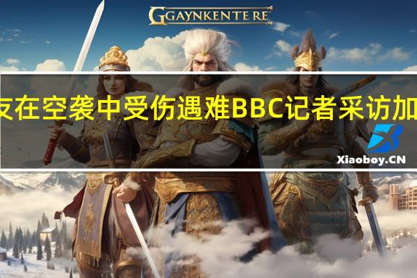 发现多位亲友在空袭中受伤遇难BBC记者采访加沙医院时失声痛哭