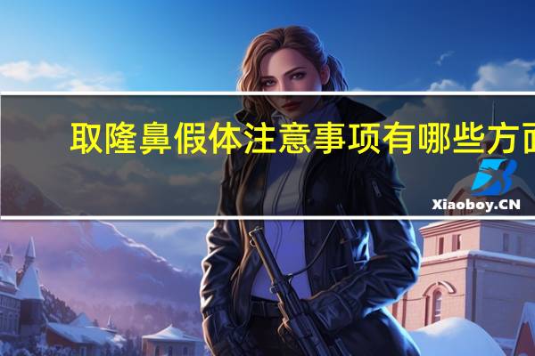 取隆鼻假体注意事项有哪些方面 假体隆鼻的注意事项有哪些