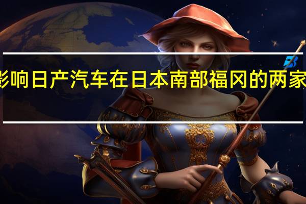受台风影响日产汽车在日本南部福冈的两家工厂暂停运营