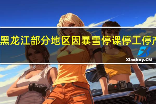 受天气影响 黑龙江部分地区因暴雪停课停工停产 到底什么情况呢