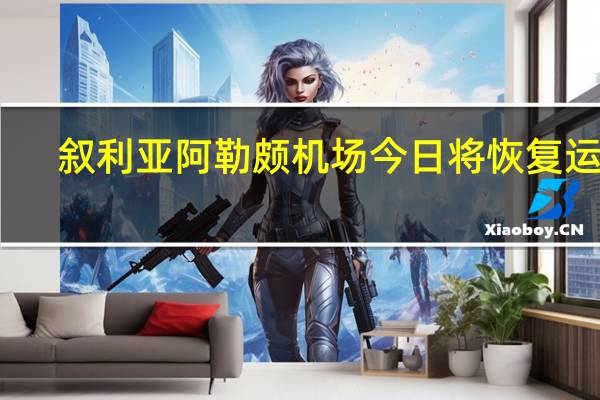 叙利亚阿勒颇机场今日将恢复运行