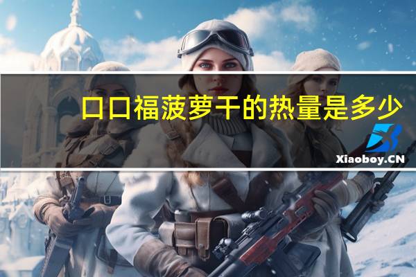 口口福 菠萝干的热量是多少