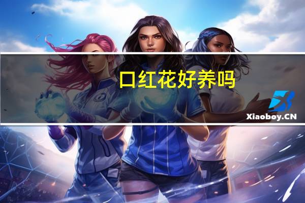口红花好养吗