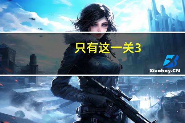 只有这一关3(关于只有这一关3的介绍)