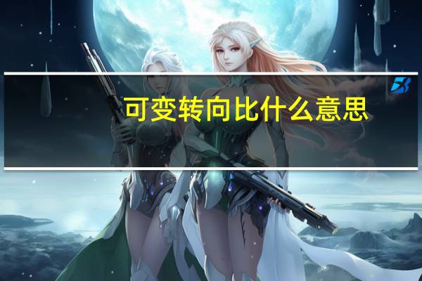 可变转向比什么意思（可变转向比）