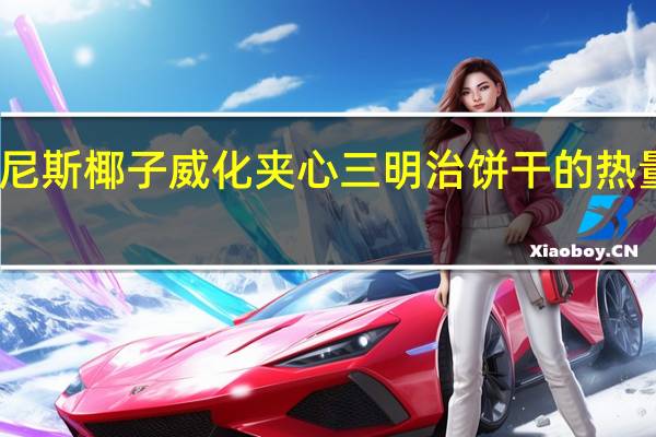 可尼斯 椰子威化夹心三明治饼干的热量是多少