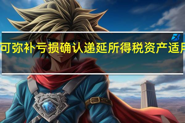 可弥补亏损确认递延所得税资产适用税率