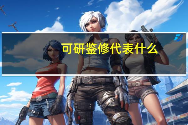 可研鉴修代表什么