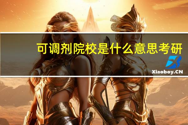可调剂院校是什么意思考研