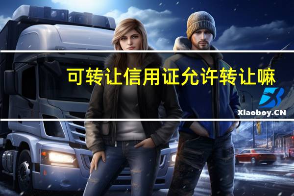 可转让信用证允许转让嘛（可转让信用证允许转让）