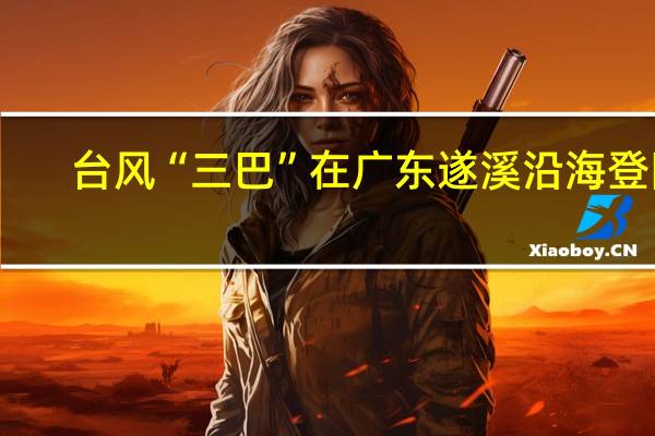 台风“三巴”在广东遂溪沿海登陆