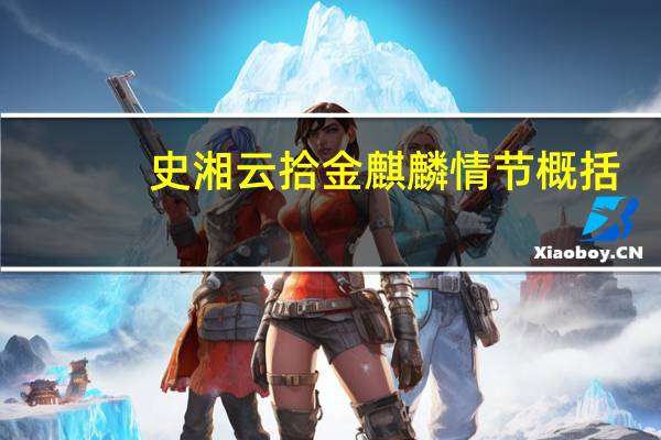 史湘云拾金麒麟情节概括