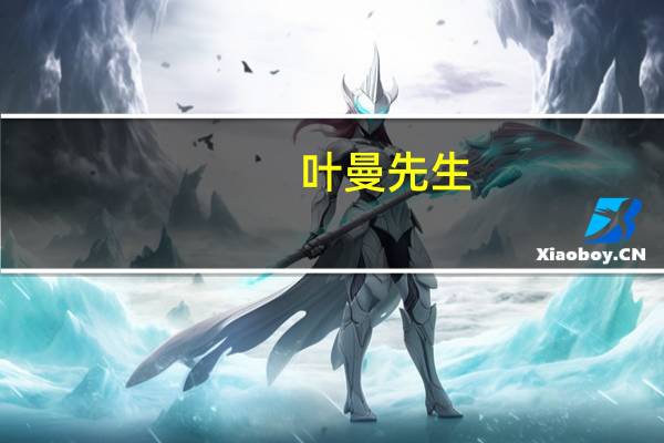 叶曼先生(关于叶曼先生的介绍)